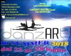 Competition Puglia in Danza 2018 - Bari - DanzART in Summer 2018
