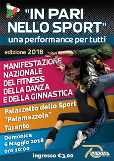 In Pari nello Sport 2018 - Taranto - Endas Nazionale