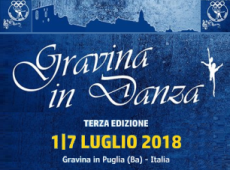 Gravina in Danza 2018 - Gravina in Puglia (BA) - Stage, Concorso di Danza, Show, Audizioni, Gal, Workshop - Direzione Artistica Lucia Carulli - Producer Domenico Ciaccia