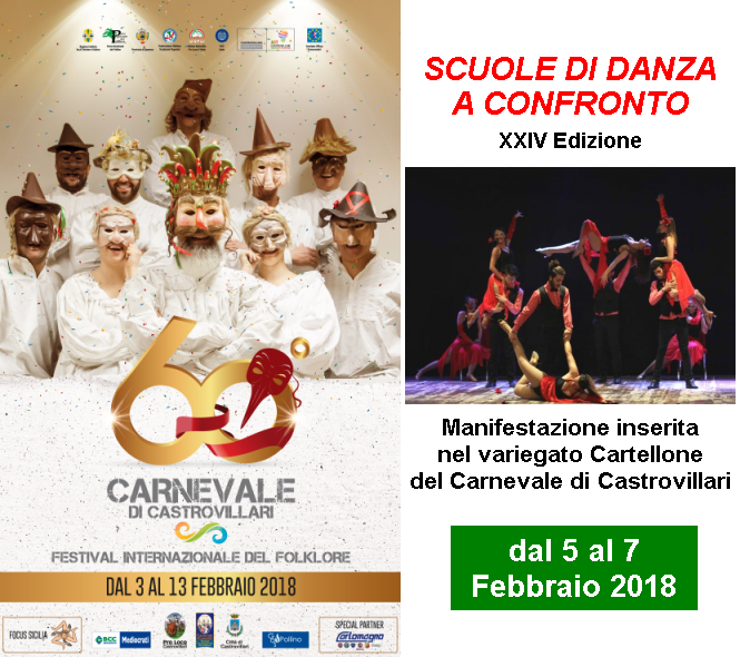 Scuole di Danza a Confronto 2018 - Manifestazione inserita nel 60 Carnevale di Castrovillari - XXIV  edizione - Castrovillari (CS)