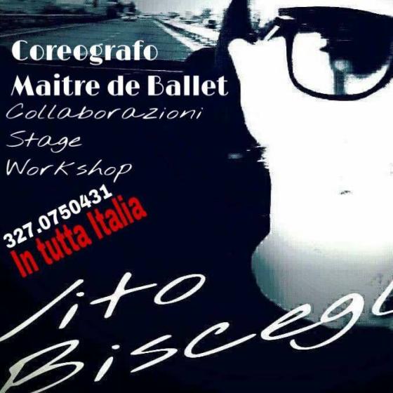 Vito Bisceglie - Coreografo - Maestro di balletto - Danzatore Professionista