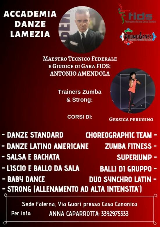 Accademia Danze Lamezia - Lamezia Terme (CZ) - Presidente Antonio Amendola