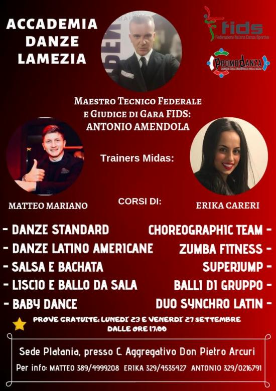 Accademia Danze Lamezia - Lamezia Terme (CZ) - Presidente Antonio Amendola