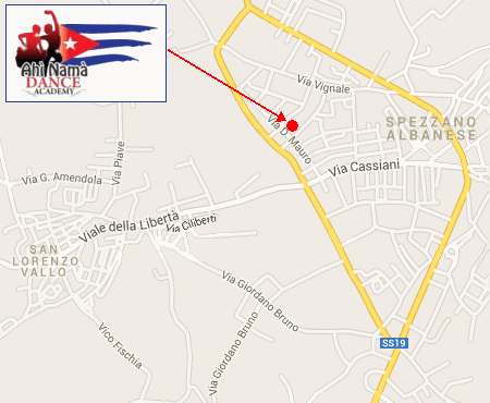 AH NAM DANCE ACADEMY - Spezzano Albanese (CS) - Stage con Artisti Cubani - Due sale da ballo