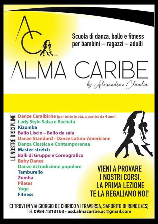 A.S.D Alma Caribe - Rende (CS) - di Alessandro Varrese e Claudia Mezzatesta - Saporito di Rende