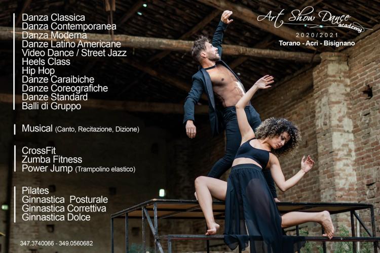 Art Show Dance Academy - Torano Scalo (CS) - Bisignano (CS) - Taverna di Montalto Uffugo (CS) - Acri (CS) - di Giuseppe Ferraro, Lucia Amodio e Mafalda Ferraro