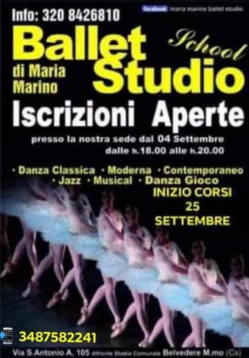 Ballet Studio School - Belvedere Marittimo (CS) - Direzione Maestra Maria Marino