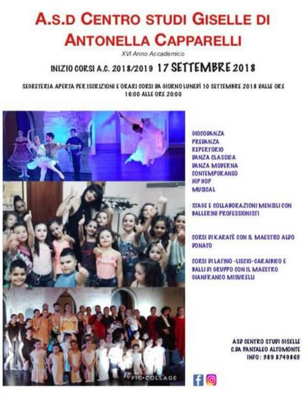 Centro Danza Giselle - Altomonte (CS) - di Antonella Capparelli