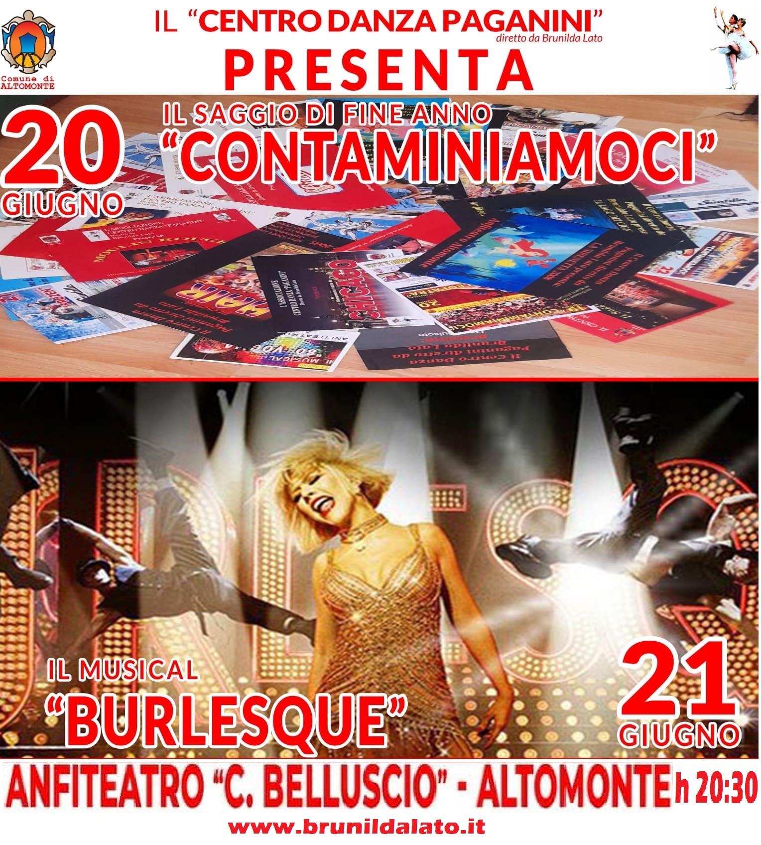Centro Danza Paganini - Altomonte (CS) - Acquaformosa (CS) - Firmo (CS) - Lungro (CS) - San Sosti (CS) - Brunilda Lato