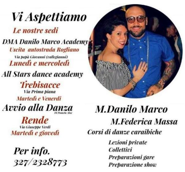A.S.D. DMA Danilo Marco Academy - Santo Stefano di Rogliano - Danilo Marco e Federica Massa