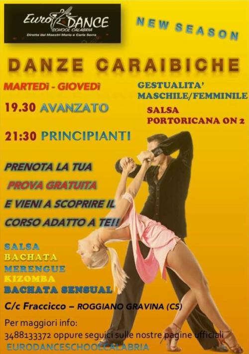 Euro Dance School Calabria - Roggiano Gravina (CS) - Diretta dai Maestri Mario e Carla Serra