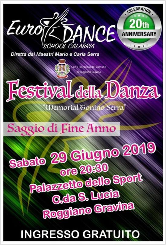 Euro Dance School Calabria - Roggiano Gravina (CS) - Diretta dai Maestri Mario e Carla Serra