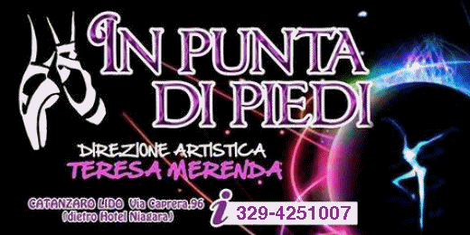 In Punta di Piedi - Catanzaro Lido - Direzione Artistica Teresa Merenda