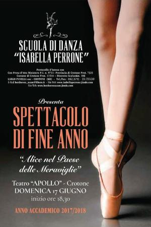 Scuola di Danza Isabella Perrone - Crotone - Direttore Artistico Prof. Fernando Romano