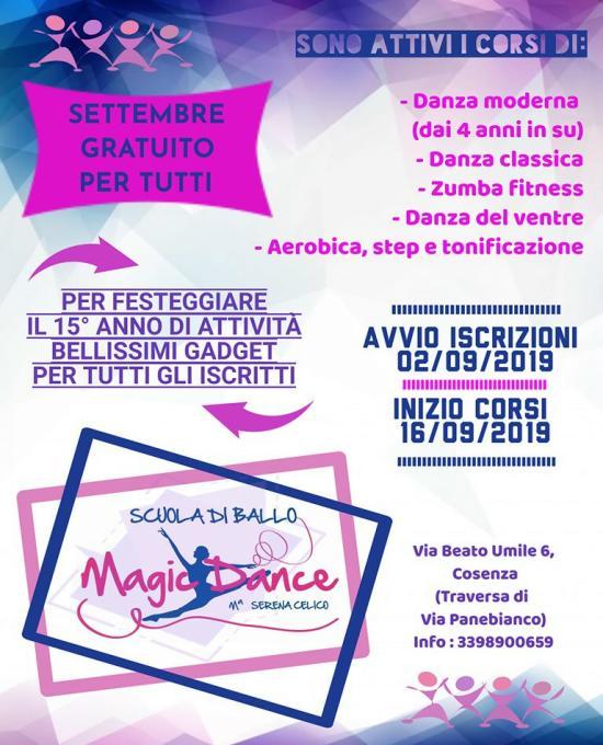 Magic Dance - Cosenza - Scuola di Ballo - M. Serena Celico