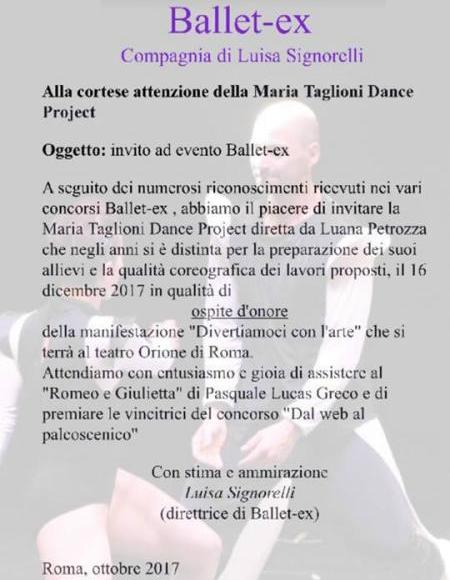 Associazione Scuola di Danza Maria Taglioni Dance Project – Crotone – dal 1980 l eccellenza nella danza