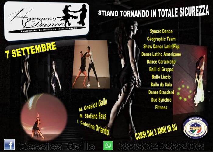 New Harmony Dance Gessica - Lamezia Terme (CZ) - Direzione Artistica Gessica Gallo - Istruttore Caterina Orlando