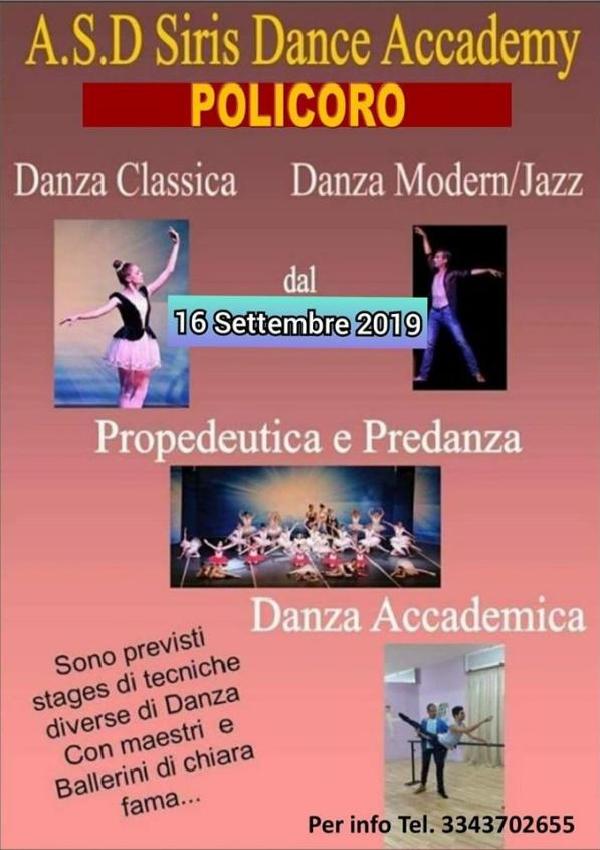 Siris Dance Accademy - Policoro (MT) - Nova Siri (MT) - Scuola di Danza Classica e Moderna di Artan Abedini