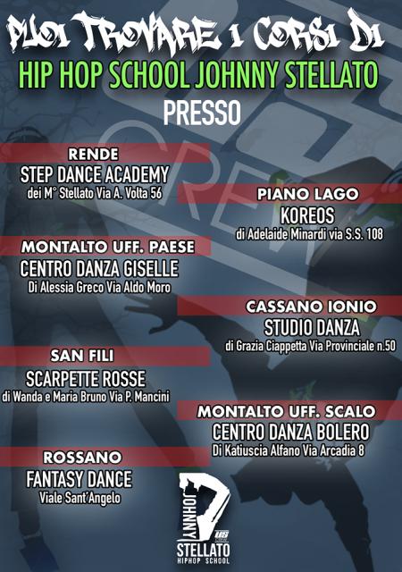 STEP DANCE ACADEMY - Rende (CS) - Maestro Sergio Stellato - Hip Hop School di Johnny Stellato - Pablito Danze Caraibiche